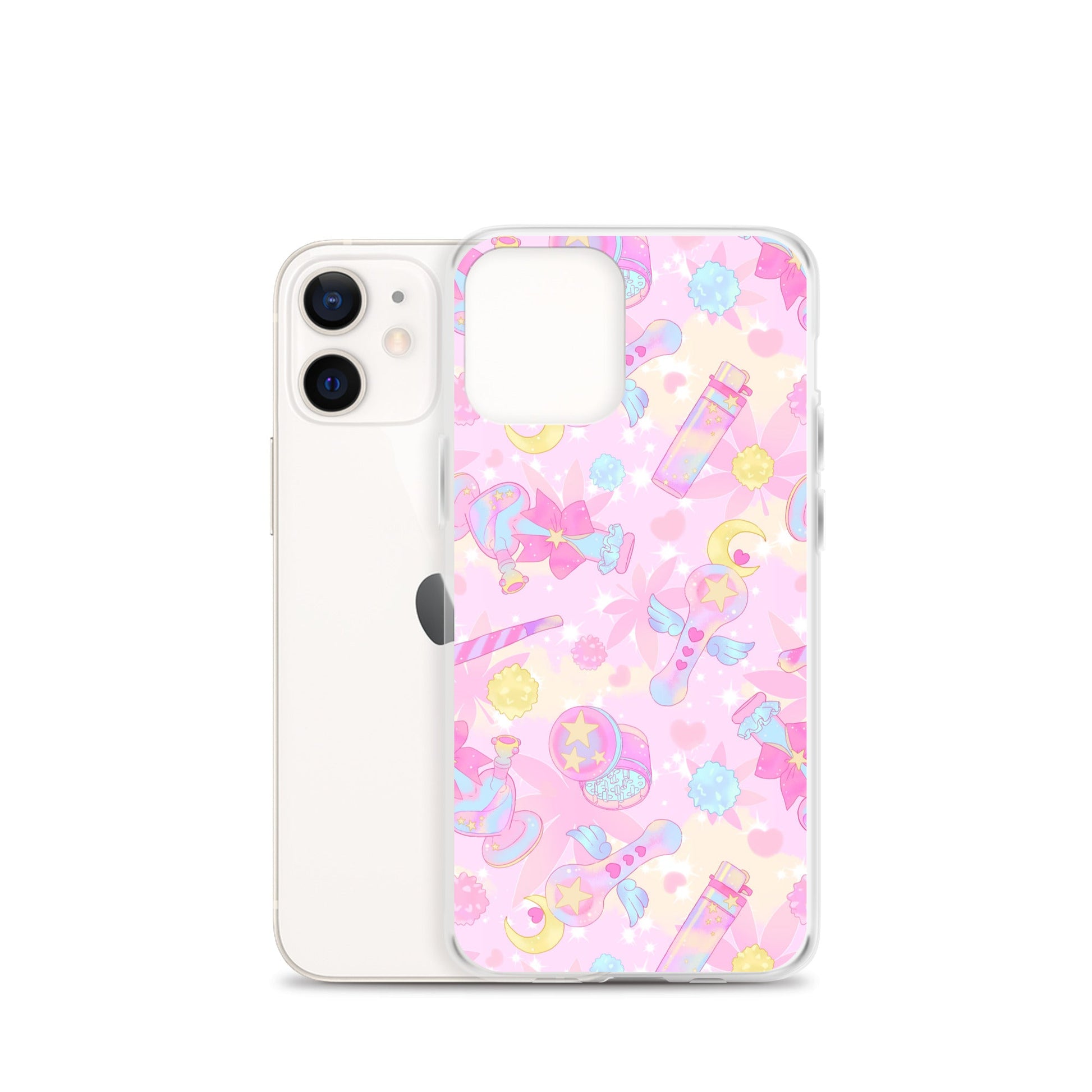 Protect your iPhone® with the Indica Magica iPhone® Clear Case, featuring a sleek, flexible design and vibrant artwork.