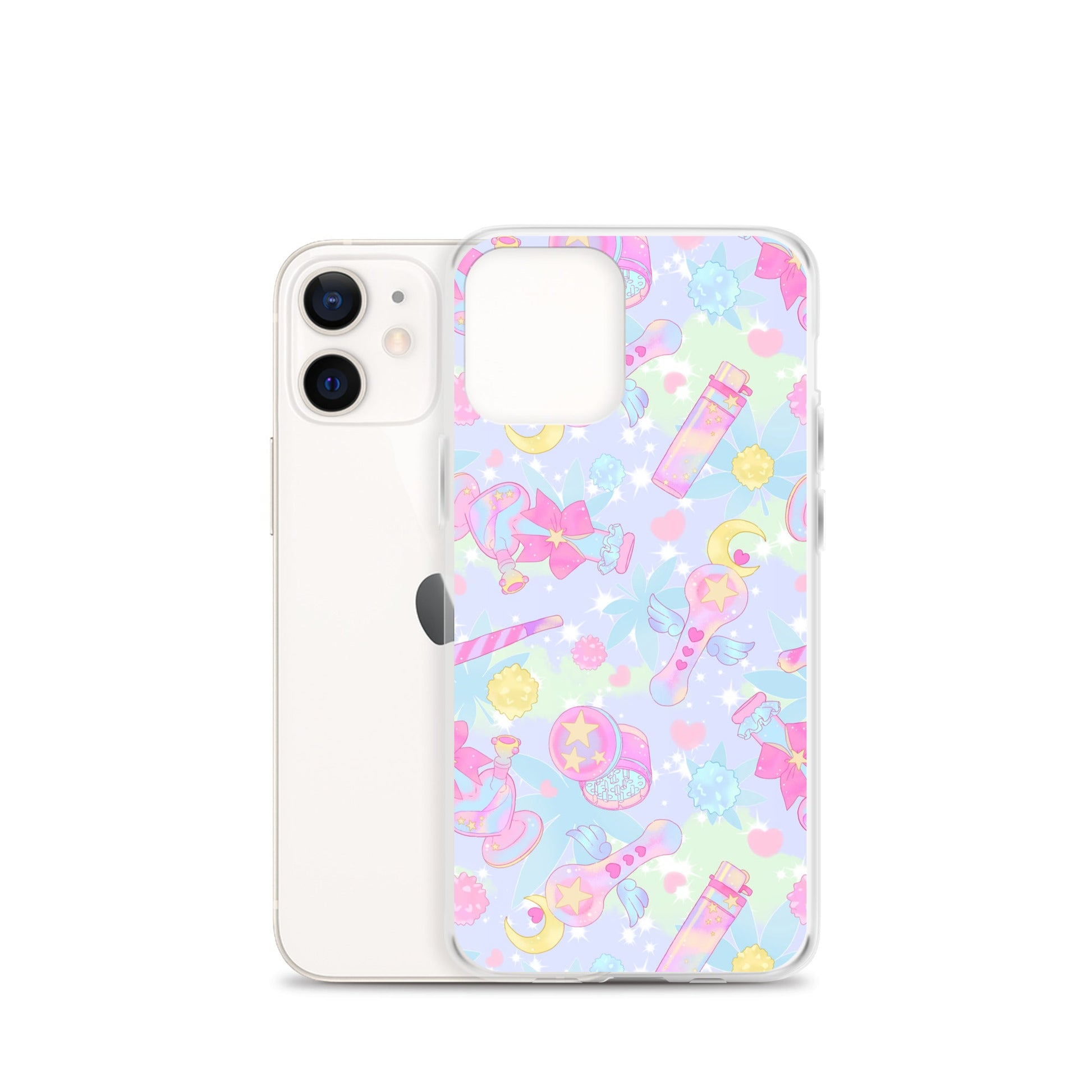 Sleek Indica Magica iPhone® Clear Case offers protection against scratches and dust with a stylish design.