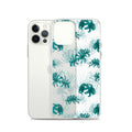 Stylish Higanbana iPhone® Clear Case with floral design offers protection against scratches and easy handling.