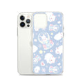 Protect your iPhone® in style with the Snow Bunny iPhone® Clear Case, featuring a cute bunny design and durable materials.