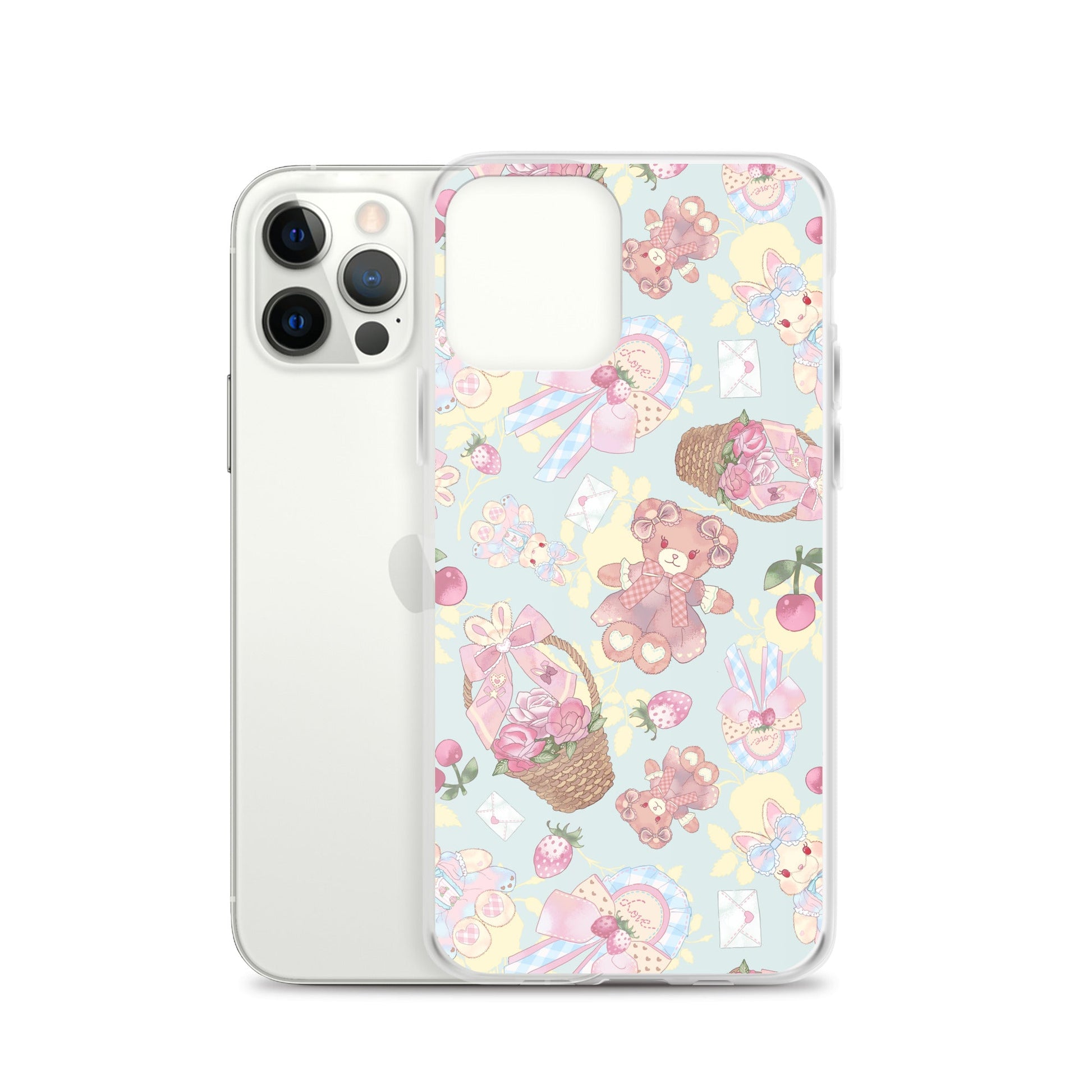 Protect your iPhone® in style with the Sweet Teddy iPhone® Clear Case featuring adorable teddy bear designs.