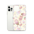 Protect your iPhone® in style with the Sweet Teddy iPhone® Clear Case featuring a cute, whimsical design.