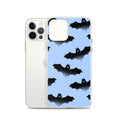 Sleek Lilith iPhone® Clear Case with bat design protects against scratches and dirt, perfect for stylish phone protection.