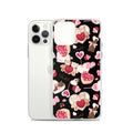 Stylish Sugar Sweetheart iPhone® Clear Case featuring a cute design, perfect for protection against everyday wear.
