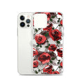 Stylish Enchanted Rose iPhone® Clear Case (Transparent) offers protection with a beautiful floral design.