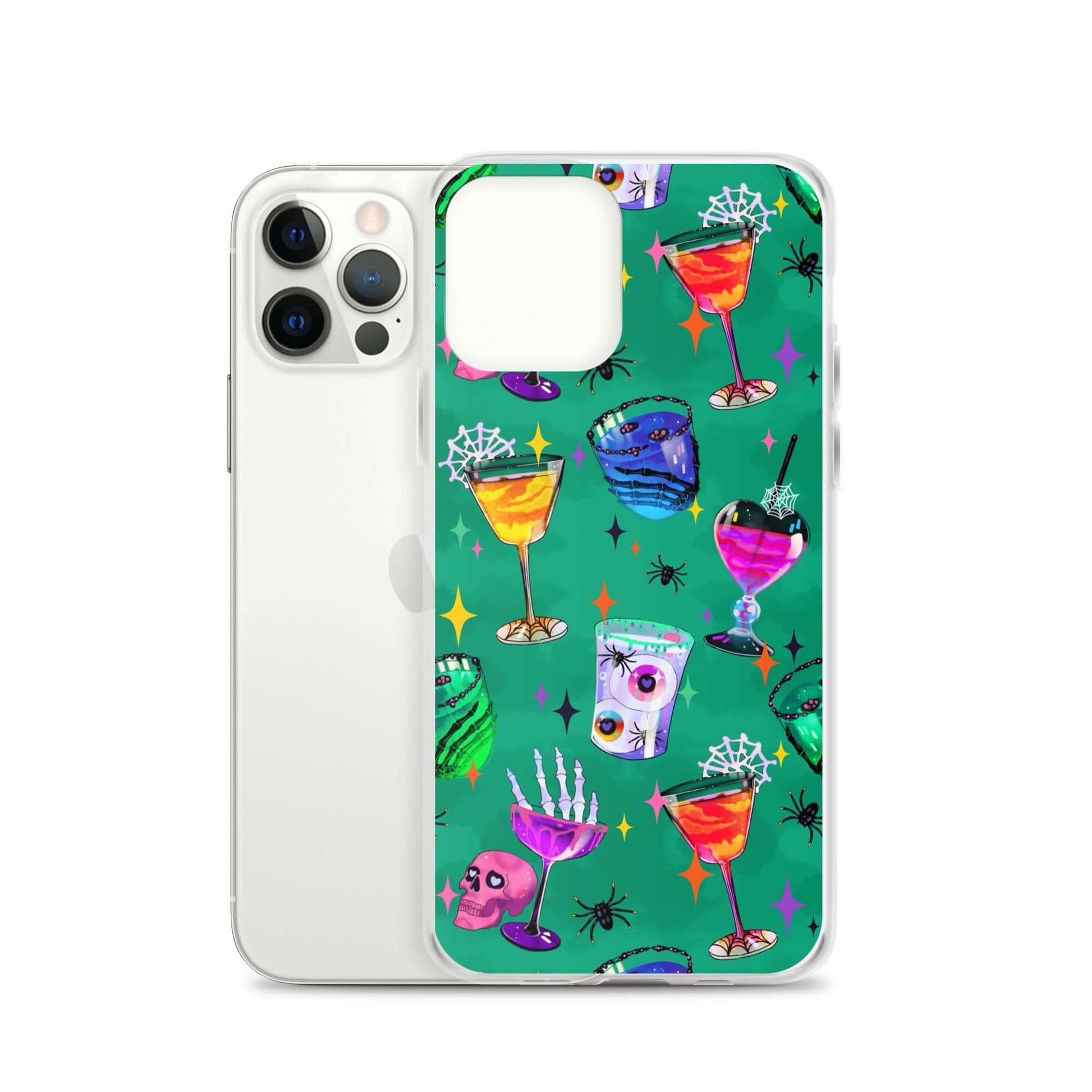 Stylish Monster Party iPhone® Clear Case offers durable protection with a vibrant design for your device.