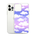 Cloudy Sky iPhone® Clear Case showcases a dreamy cloud design, providing stylish protection for your phone.