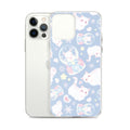 Protect your iPhone® stylishly with the Snow Kitten iPhone® Clear Case, featuring adorable kitten designs.