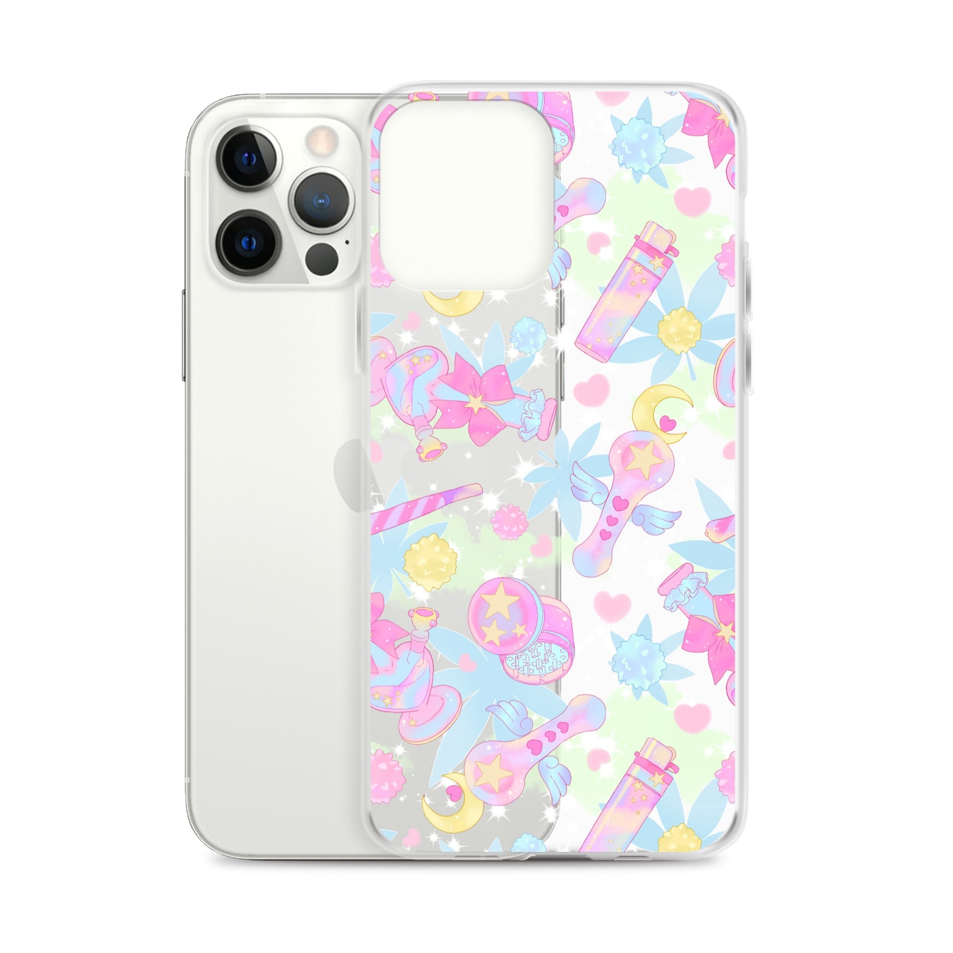 Stylish Indica Magica iPhone® Clear Case offers protection from scratches and dirt with flexible, see-through design.