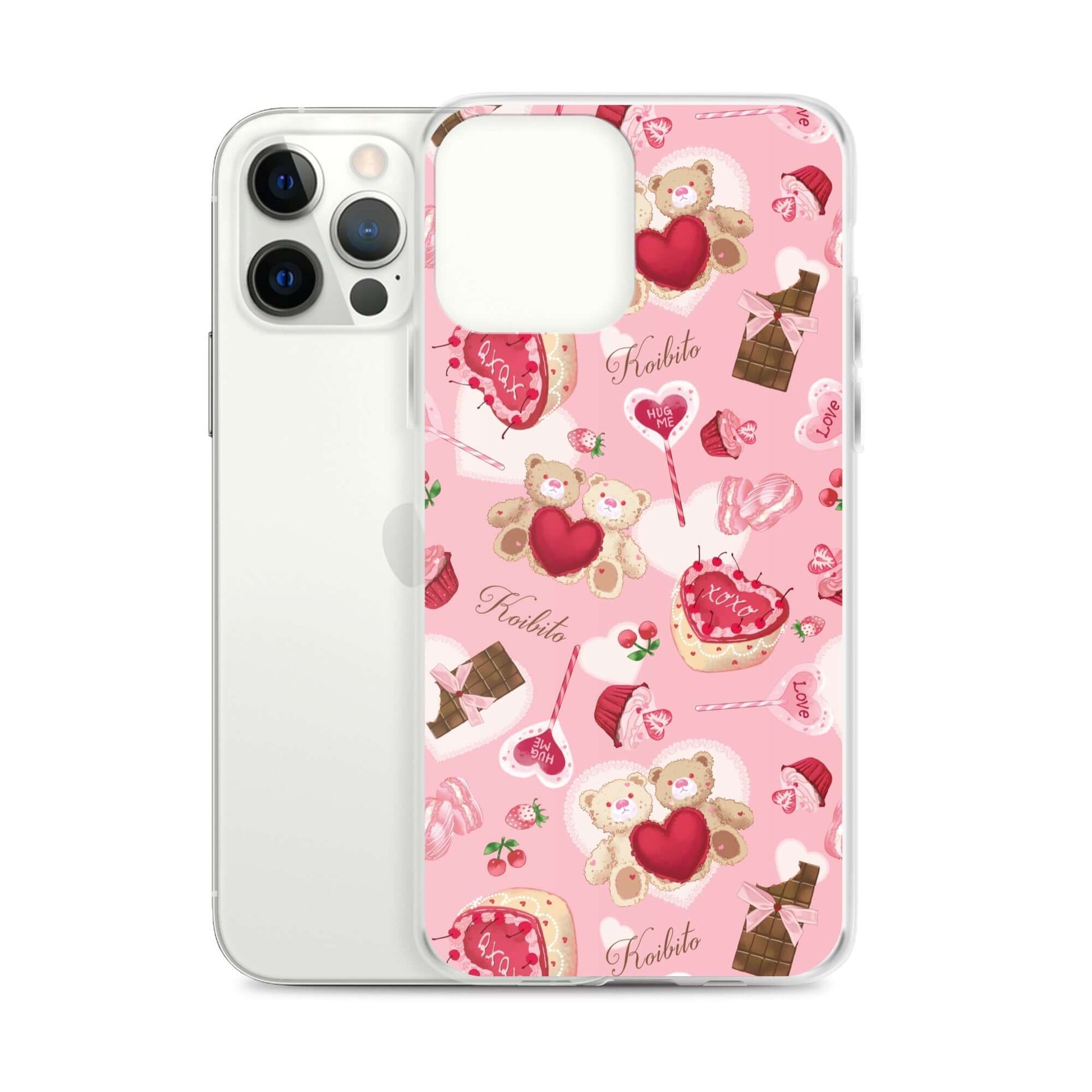 Protect your iPhone® with the stylish Sugar Sweetheart iPhone® Clear Case, featuring a cute, whimsical design.