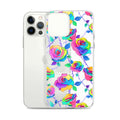 Vibrant Enchanted Rose iPhone® Clear Case (Transparent) offers sleek protection against scratches and dirt.