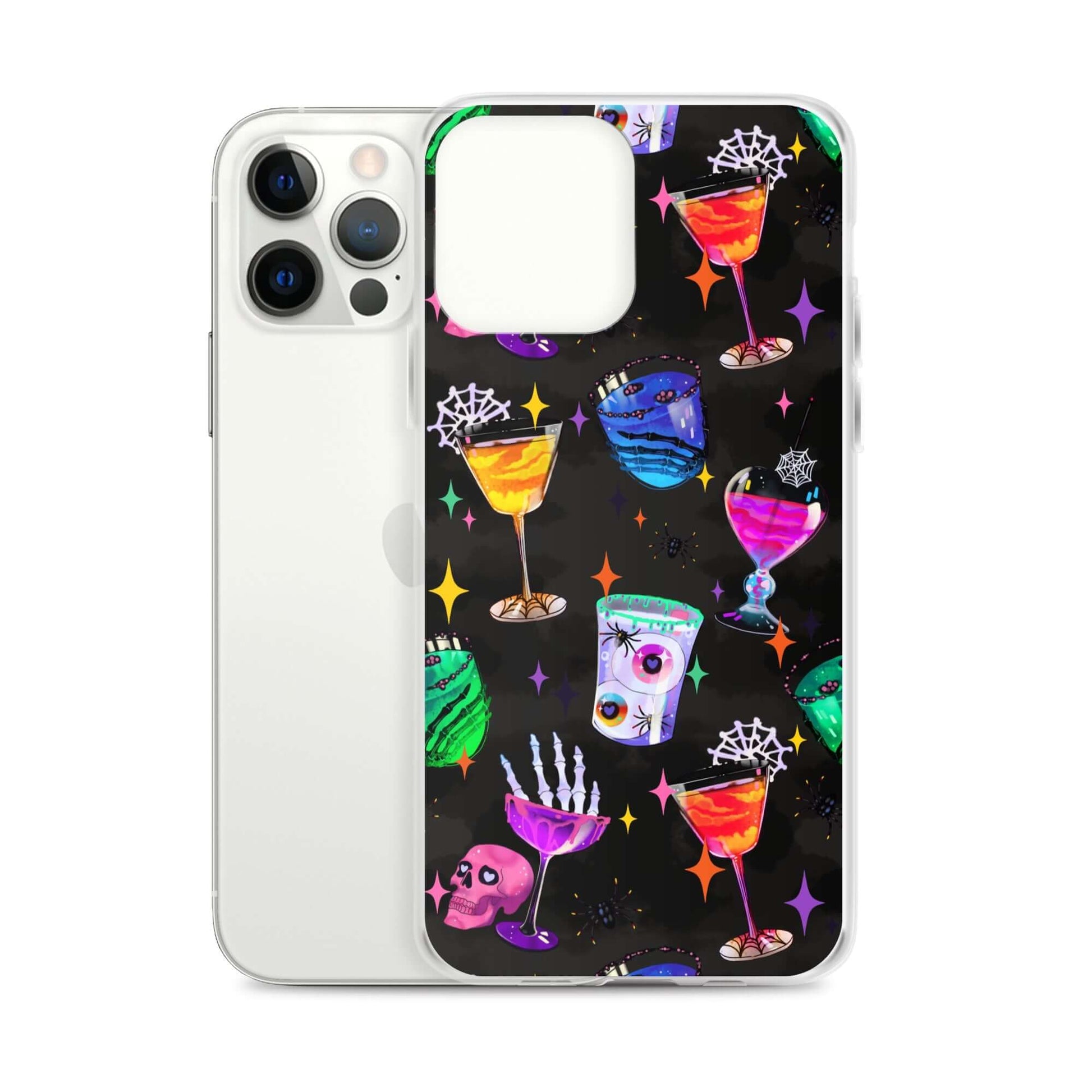 Protect your phone in style with the Monster Party iPhone® Clear Case, featuring vibrant graphics and flexible design.