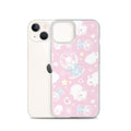 Sleek Snow Bunny iPhone® Clear Case offers protection with a cute bunny design, perfect for style and durability.