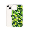 Sleek Kero-kero iPhone® Clear Case features a vibrant frog design, protecting against scratches and dirt effortlessly.