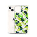 Sleek Kero-kero iPhone® Clear Case features fun frog design, protecting against scratches and dirt for your device.