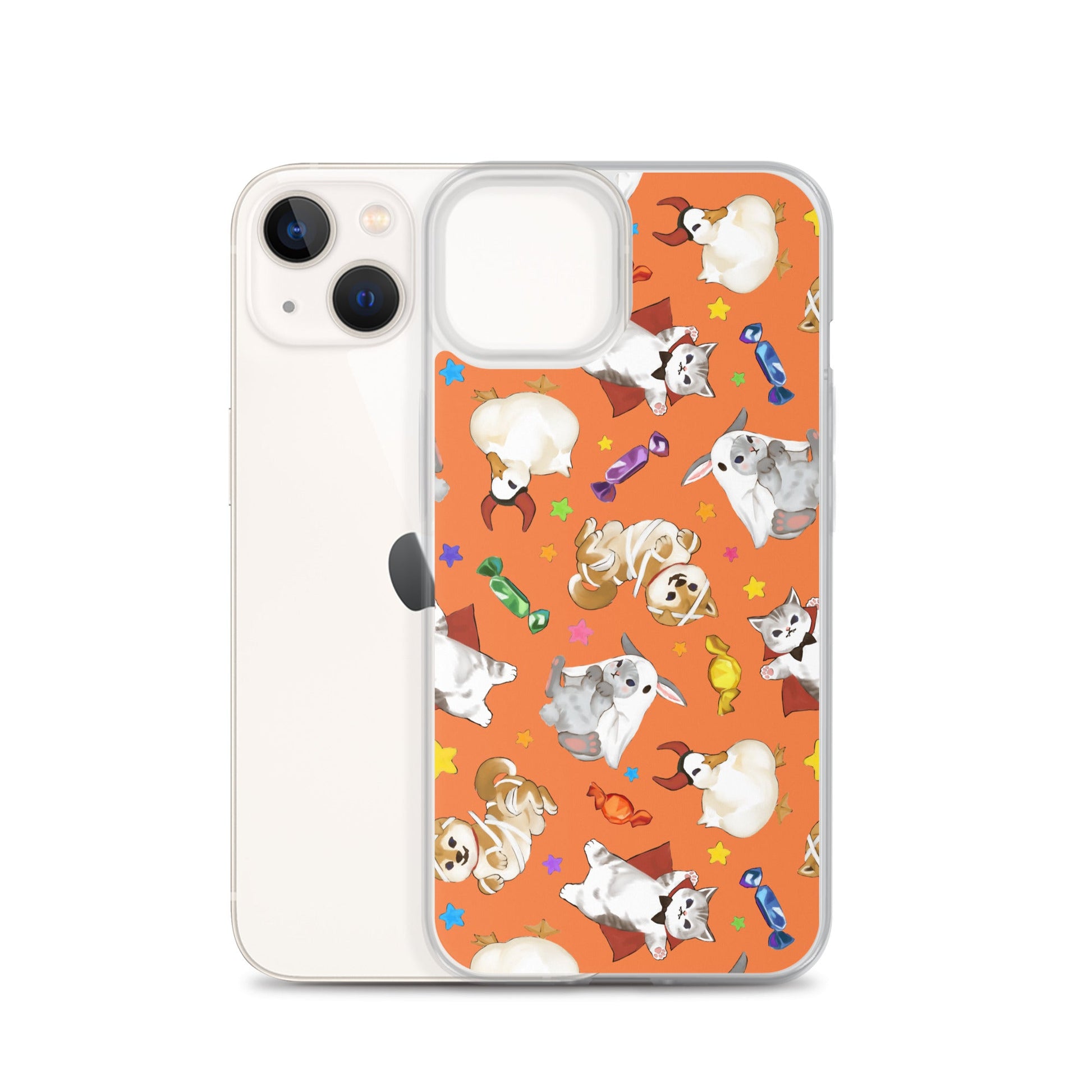 Trick or Treaters iPhone® Clear Case offers stylish protection with a flexible design for easy access and durability.