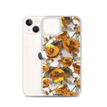 Stylish Enchanted Rose iPhone® Clear Case (Transparent) offers protection from scratches and easy access to ports.