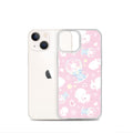 Stylish Snow Bunny iPhone® Clear Case offers protection with a cute design, perfect for your iPhone® 13 Mini.