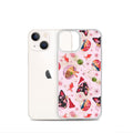 Protect your phone stylishly with the Matsuri iPhone® Clear Case featuring vibrant, Japanese-inspired designs.