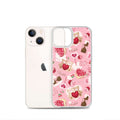 Stylish Sugar Sweetheart iPhone® Clear Case offering robust protection against scratches and dust, perfect for your phone.