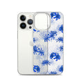 Sleek Higanbana iPhone® Clear Case featuring floral design, perfect for protection against scratches and dust.