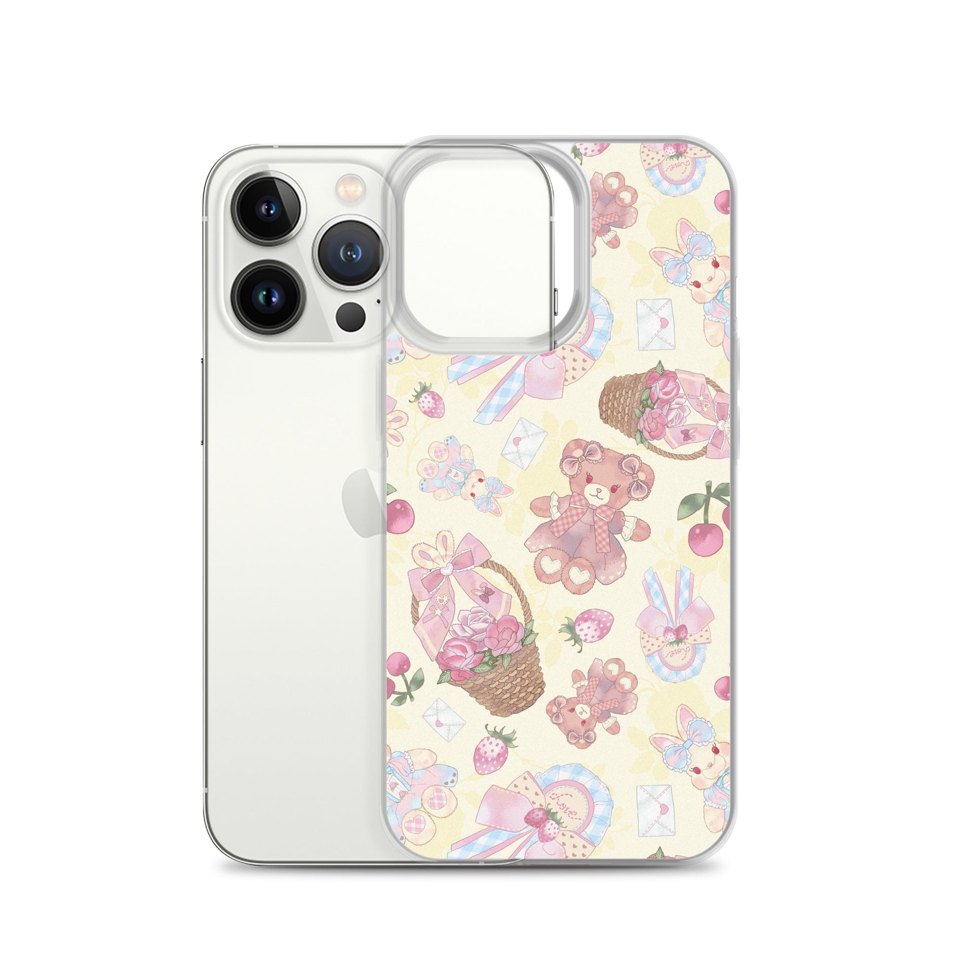 Sleek Sweet Teddy iPhone® Clear Case protects against scratches and dirt with a flexible, stylish design.