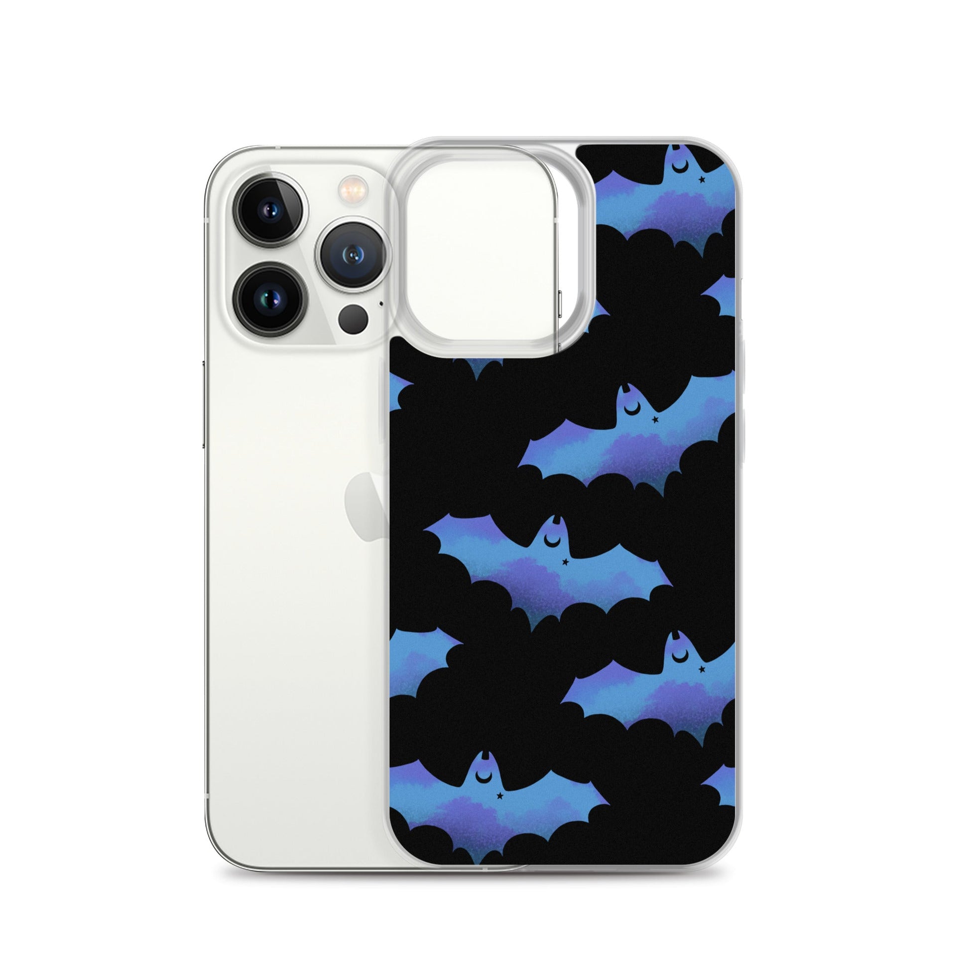 Protect your phone stylishly with the Lilith iPhone® Clear Case, featuring a solid back and flexible sides.