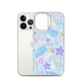 Sleek Under the Sea iPhone® Clear Case with flexible sides and vibrant marine design, perfect for protection and style.