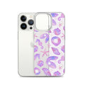 Protect your phone in style with the Sea Princess iPhone® Clear Case featuring a vibrant marine design.
