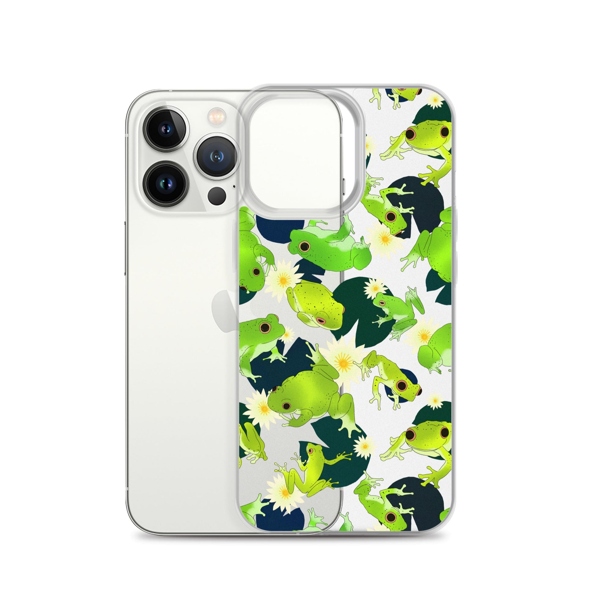 Sleek Kero-kero iPhone® Clear Case protects your phone with flexible sides and a solid back, perfect for everyday use.