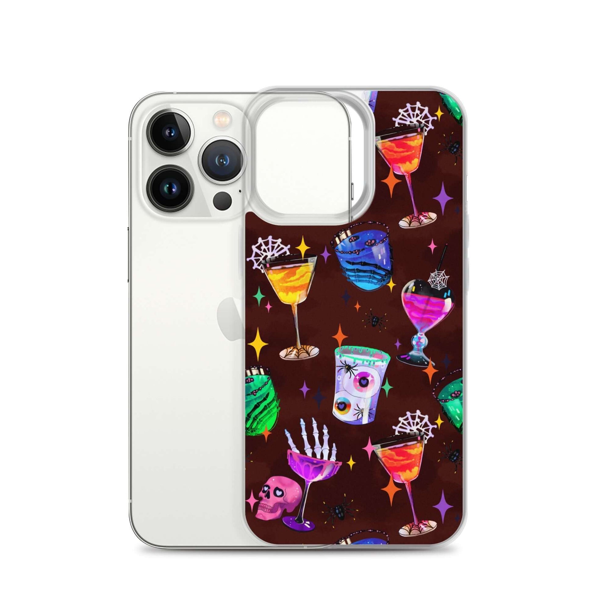 Protect your phone stylishly with the Monster Party iPhone® Clear Case, featuring a fun design and durable materials.