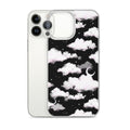 Sleek Cloudy Sky iPhone® Clear Case with a flexible design, protecting against scratches and dirt for everyday use.