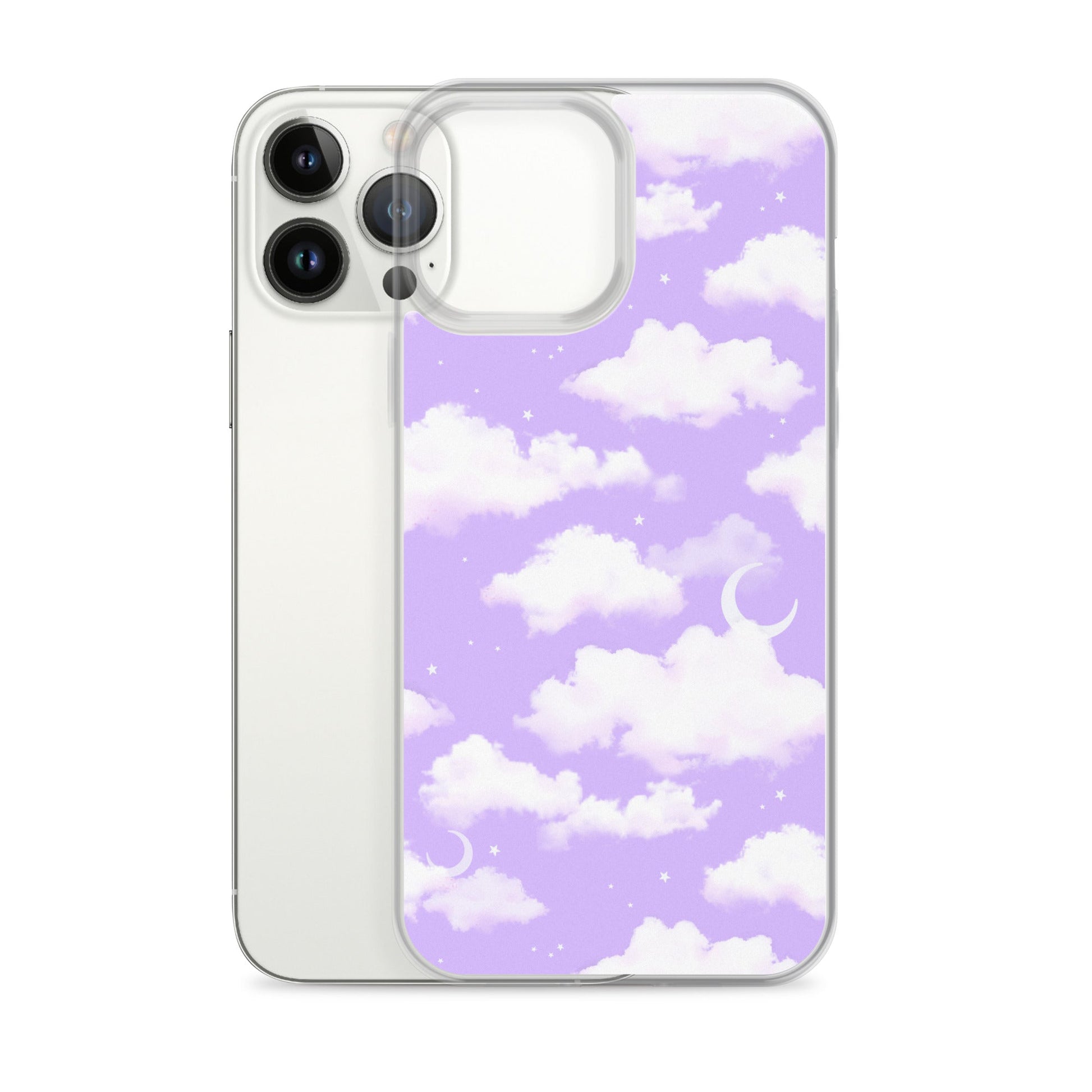 Stylish Cloudy Sky iPhone® Clear Case offers protection with a flexible design and vibrant cloud pattern. Perfect for your phone!