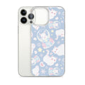 Protect your phone stylishly with the Snow Kitten iPhone® Clear Case, featuring a cute kitten design and durable build.