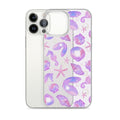 Stylish Sea Princess iPhone® Clear Case with flexible sides and solid back, offering ultimate protection and easy access.