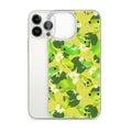 Sleek Kero-kero iPhone® Clear Case with vibrant frog design, offering protection from scratches and dirt.