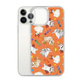 Trick or Treaters iPhone® Clear Case features a fun design, protecting your phone from scratches and dust. Perfect for Halloween!