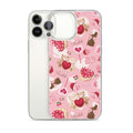 Sleek Sugar Sweetheart iPhone® Clear Case featuring a cute design, providing excellent protection against scratches and dirt.