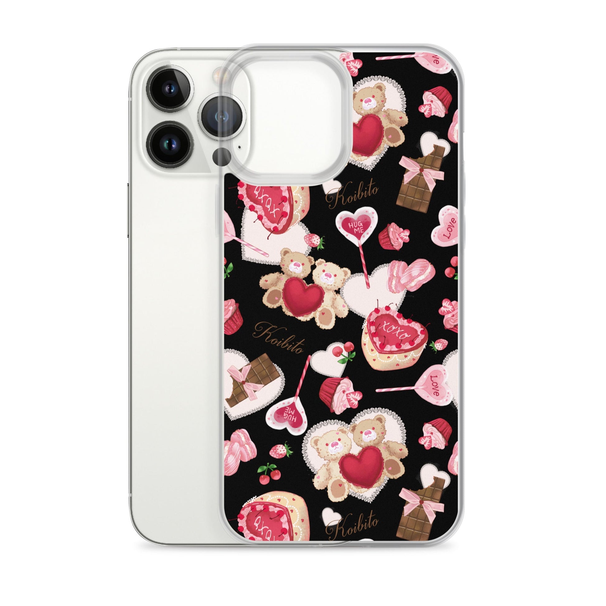 Protect your phone stylishly with the Sugar Sweetheart iPhone® Clear Case, featuring a cute, colorful design.