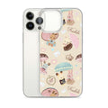 Parasol Bunny iPhone® Clear Case features adorable bunny designs, offering stylish protection and easy access to ports.