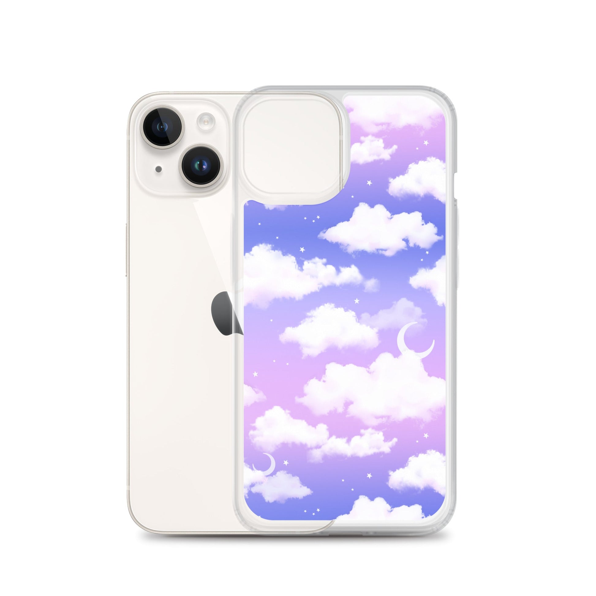 Cloudy Sky iPhone® Clear Case features a stunning design while protecting against scratches and dirt. Ideal for your iPhone®.