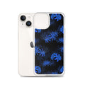 Sleek Higanbana iPhone® Clear Case featuring a stunning floral design, offering durability and style for your device.