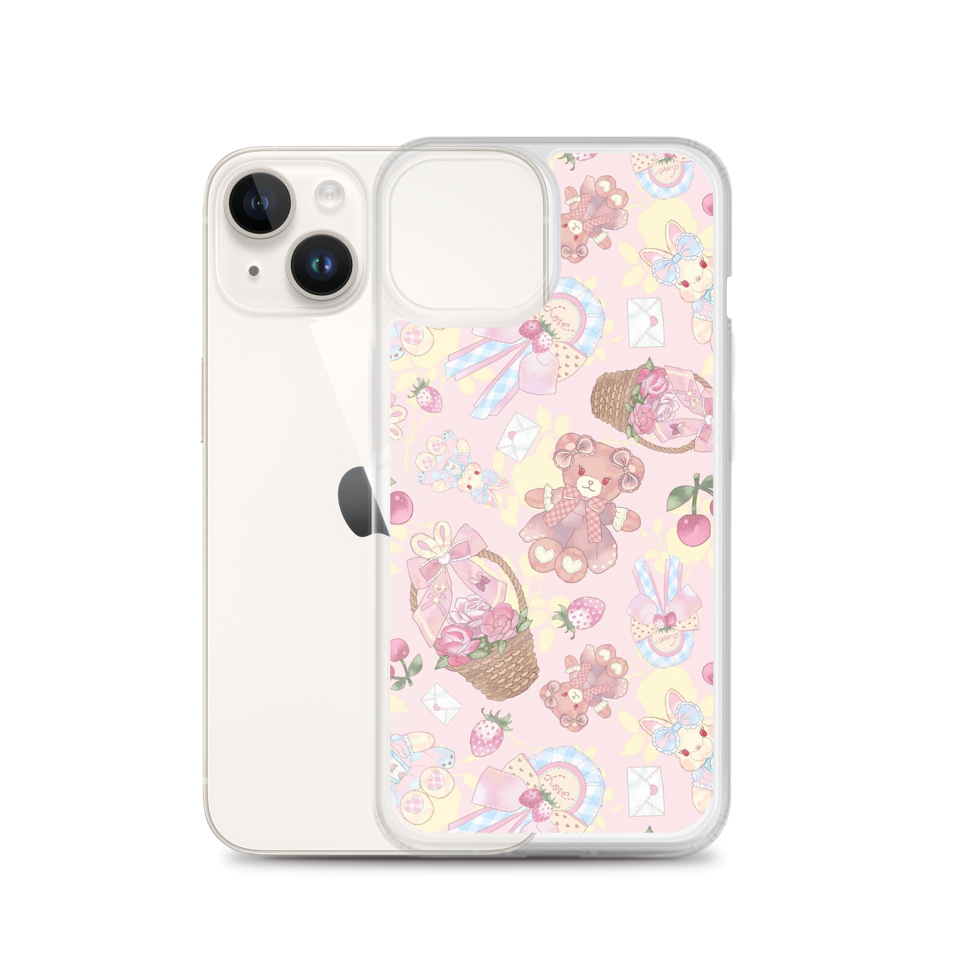 Sweet Teddy iPhone® Clear Case offers stylish protection with a flexible design and precise port openings.