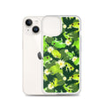 Colorful Kero-kero iPhone® Clear Case featuring protective design with froggy patterns, perfect for style and durability.