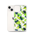 Kero-kero iPhone® Clear Case features a fun frog design, providing durable protection and easy access for your device.