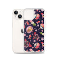 Matsuri iPhone® Clear Case features a vibrant design, offering stylish protection against scratches and dirt.