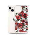 Sleek Enchanted Rose iPhone® Clear Case (Transparent) offers stylish protection against scratches and dust.