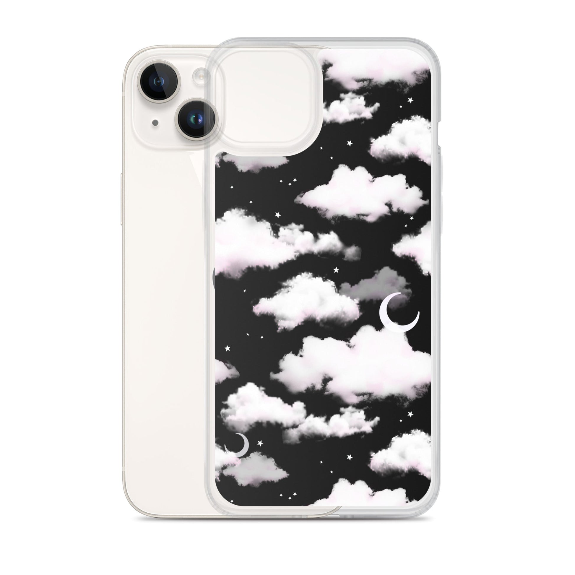 Stylish Cloudy Sky iPhone® Clear Case offers protection against scratches and dust while showcasing a beautiful design.