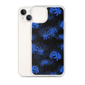 Higanbana iPhone® Clear Case features a sleek design with floral patterns, offering protection from scratches and dirt.