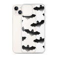 Sleek Morrigan iPhone® Clear Case featuring a solid back and flexible sides for optimal protection and style.